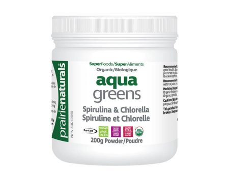 Aqua Greens Spiruline et Chlorelle en Poudre Online now