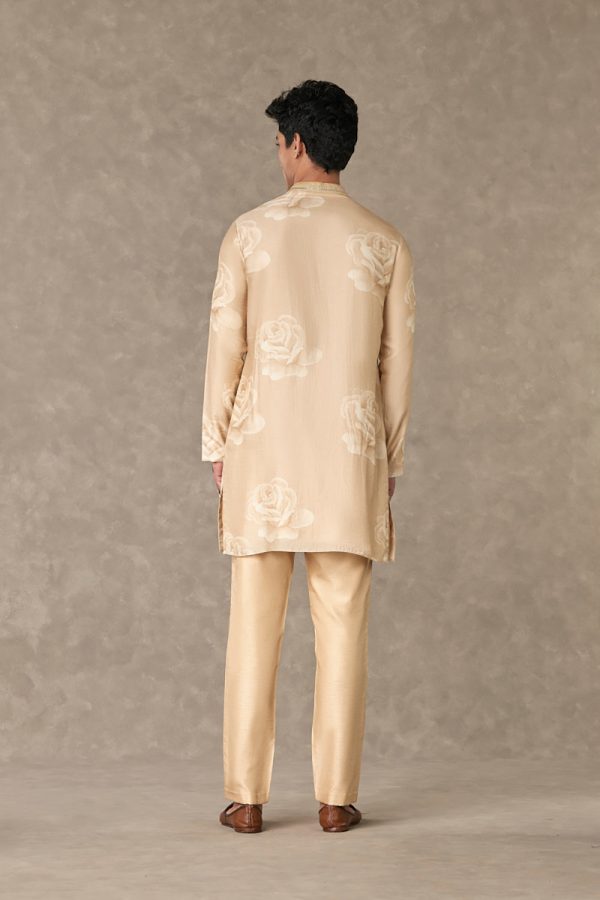 Beige Gulaab Kurta Sets Sale