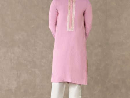 Dusty Pink Kurta Sets Fashion