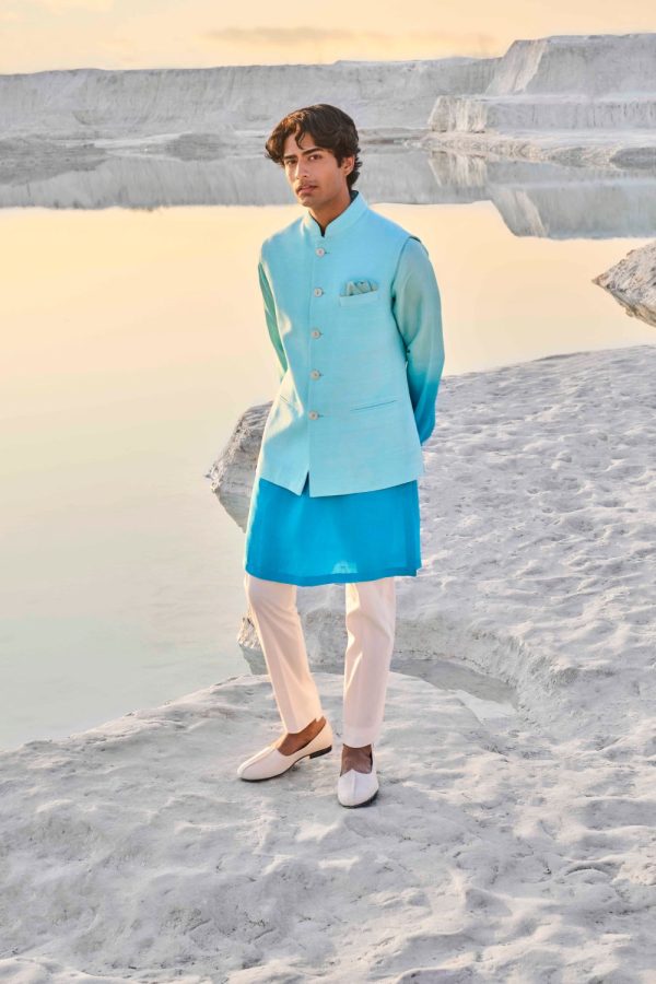 Turqouise Blue Bundi Set Online now