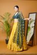 Green Blouse And Lehenga Set Fashion