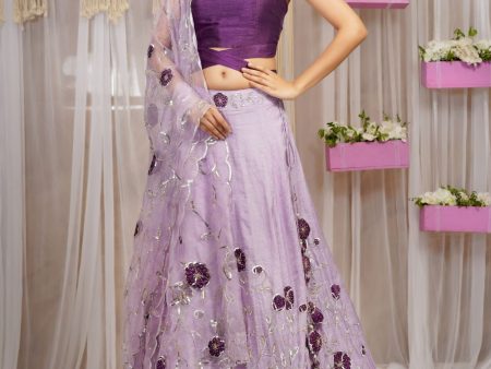 3 PIECE HANDEMBROIDERED BLOUSE WITHLEHENGA SKIRT AND  DUPATTA Online Hot Sale