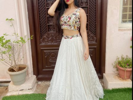 Aarti Singh in Bay Salt Skirt Set Online now