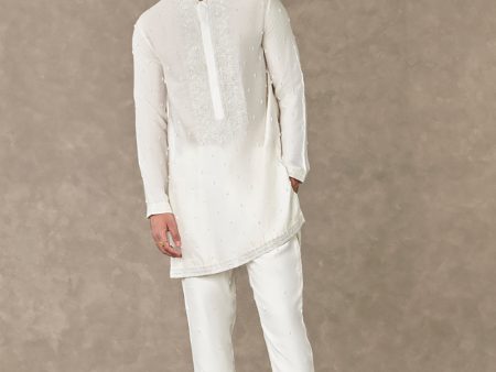 Ivory Pearl Kurta Sets Supply