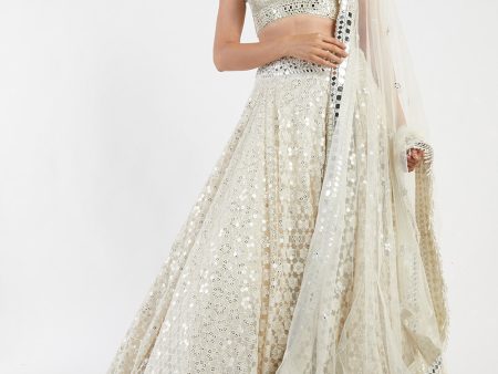 Ivory Lehenga Set Fashion