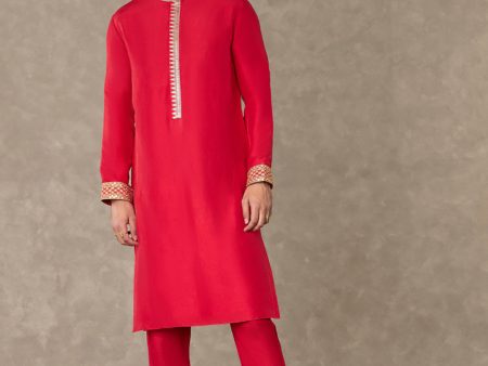 Red Anar Kurta Sets Online