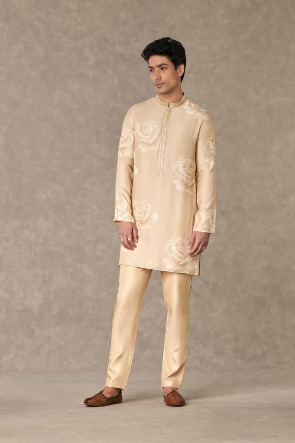 Beige Gulaab Kurta Sets Sale