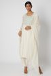 Beige Embroidered Kurta Set Fashion