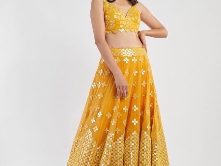 Yellow Lehenga Set Sale