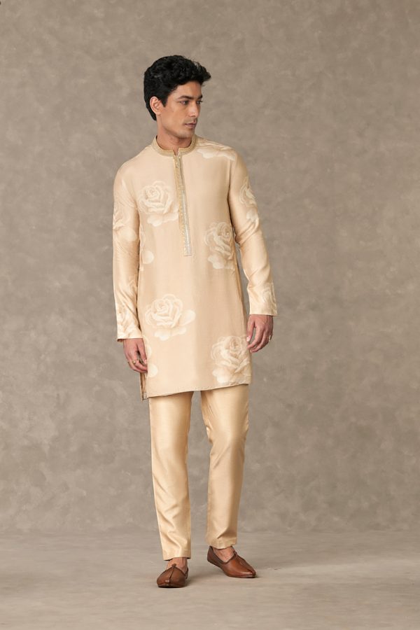 Beige Gulaab Kurta Sets Sale