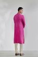 Roshan Pink Kurta For Discount