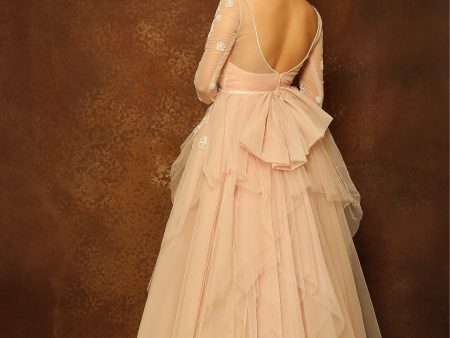 Rosebud Layered Bow Gown Fashion