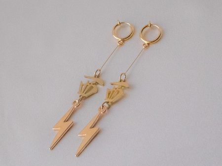 shaa lightning earrings Fashion