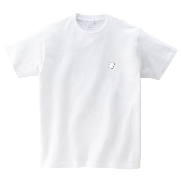 白 T-shirt (short sleeve) on Sale