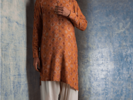 Rupert Mustard Kurta Online now