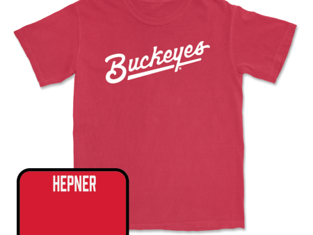 Red Wrestling Script Tee  - Bryce Hepner Sale