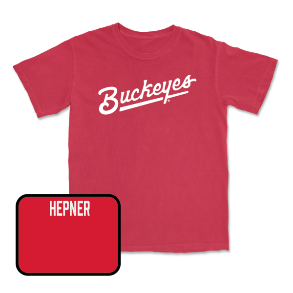 Red Wrestling Script Tee  - Bryce Hepner Sale