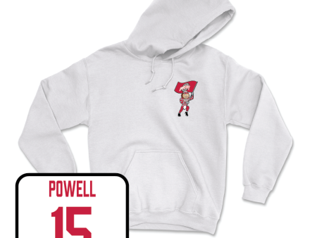 Men s Ice Hockey White Brutus Hoodie  - Noah Powell Discount