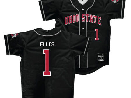 Ohio State Baseball Black Jersey  - Lee Ellis Hot on Sale