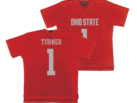 Ohio State Men s Lacrosse Red Jersey  - Griffin Turner For Sale