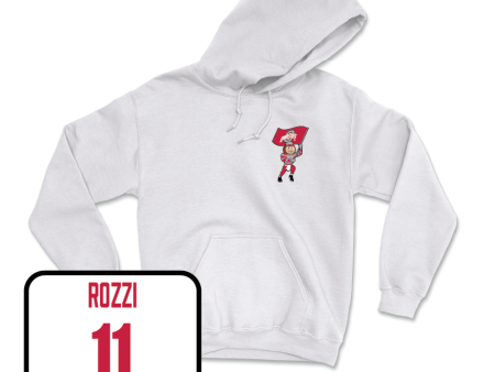 Men s Ice Hockey White Brutus Hoodie  - Jake Rozzi Online