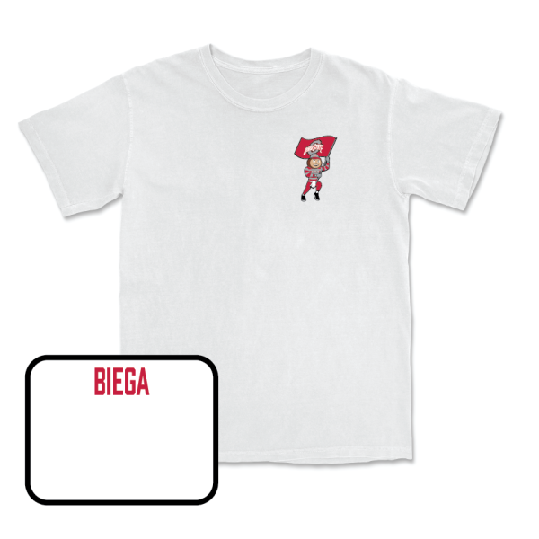 Track & Field White Brutus Comfort Colors Tee  - Nick Biega Online Sale