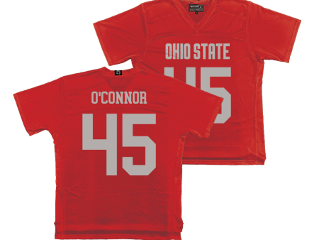 Ohio State Men s Lacrosse Red Jersey  - Corey O’Connor Online Sale