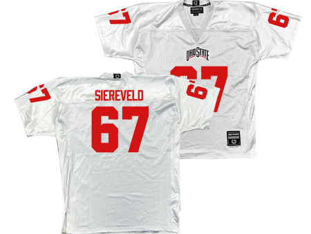 Ohio State Football White Jersey - Austin Siereveld | #67 Supply